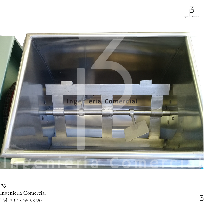 Revolvedora para masa de tamales P3 Ingeniería Comercial